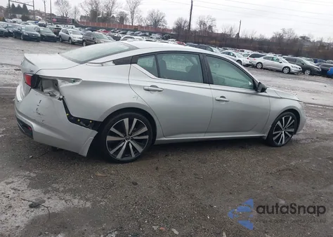 2022 Nissan Altima Sr Fwd из США, поврежденный, VIN 1N4BL4CV7NN386415
